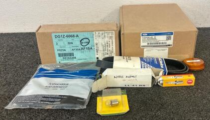(1) Engine Mount, (1) Ford Switch Kit, (1) ACDelco V-Ribbed Belt, And More