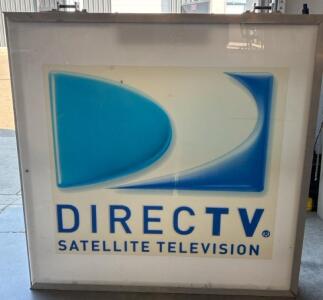 DirectTV Retail Sign H 3&rsquo; W 3&rsquo; L 5&rdquo;