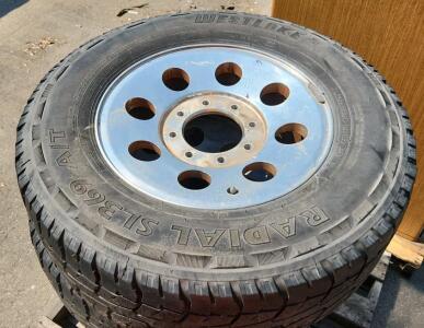 Set of 4 - Westlake Radial SL369 All-Terrain Tires, LT265/70R17, 17" Rims