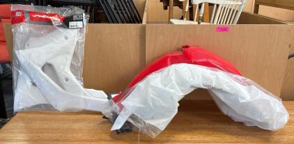 3 Front Fenders and 2 Radiator Scoops for Honda CRF45OR