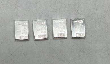 (4) One Gram Fine Silver .999