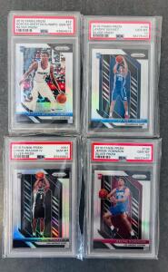 (4) Graded Sports Cards: Landry Shamet, Lonnie Walker, Jerome Robinson, Kostas Antetokounpo