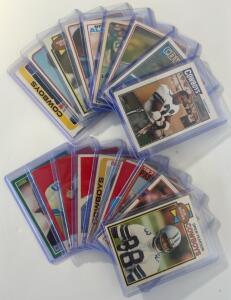 (18) Cowboys Stars Collectable Sports Cards Including Tony Dorsett
