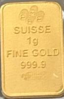 PAMP Suisse 1G Fine Gold 999.9 Bar - 4