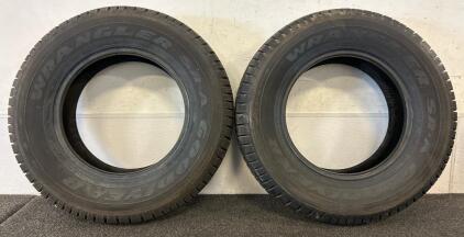(2) Goodyear Wrangler SR-A (15/75R 15)