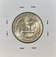 1954-S MS62 SILVER MINT STATE WASHINGTON .25c - 2