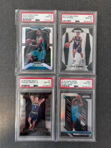 (4) Graded Sports Cards: Devont&eacute; Graham, Kyle Kuzma, Cody Martin, and Michael Porter Jr.