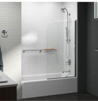 KOHLER Aerie Bathscreen Clear & Polished Silver - 2