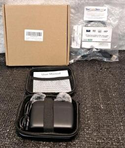 (1) Wireless Microphone for iPhone / Android W/ Charging Case - USB C Lavalier Phone Microphone for Video Recording Noise Cancelling Clip On Mini Mics Intuitive Battery Display, (1) 6 Ft USB C to Dual HDMI Splitter Adapter for 2 monitors 4K@60hz Extend Di
