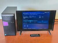 Asus Essentio Series M11AD Desktop PC & Vizio 24" TV/Monitor