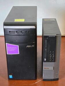 Asus Essentio Series M11AD & Dell Optiplex 7010 Desktop Computers
