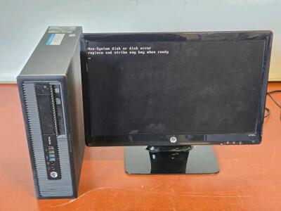 HP ProDesk 600 G1 Desktop PC & HP 2011x Monitor