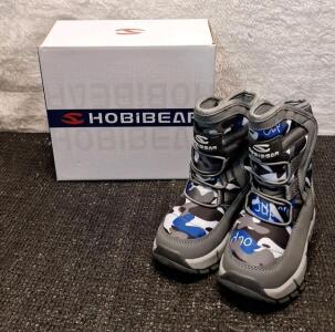 (1) Pair Of HOBIBEAR Toddler Snow Boots, Waterproof Outdoor Warm Slip On, Size-2