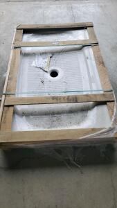 Shower Pan 62.25"x38 5/8