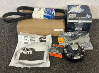 (1) ACDelco Professional V-Ribbed Belt, (1) Trumpet Horn Driver Unit, (1) HID Conversion Kit
