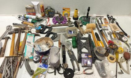 Assorted Tools And Sprinkler