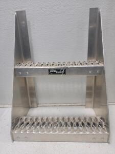 (1) Protech Aluminum RV Stairs (1) Sunbeam Portable Propane Stove (1) RV Drain Hose, 3" x 10ft. (4) Small Garbage Cans (2) Bike Seats