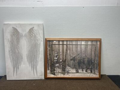 (1) 36&rdquo;X24&rdquo; painting (1) 36&rdquo;X27&rdquo; Painting.