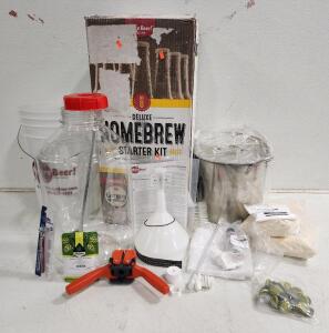 (1) More Beer! Deluxe Home Brew Starter Kit