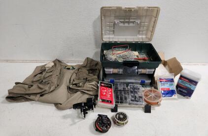Assorted Fishing And Boat Supplies