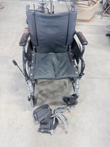 (1) Wheelchair w/ Foot Stands
