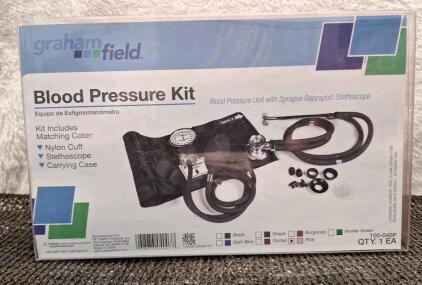 (1) Graham Field Professional Blood Pressure and Stethoscope Kit, Pink