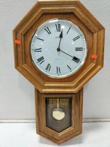 Sunbeam Regulator Quartz Wall Chime Clock