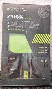 (1) TIGA Pure Color Advance Table Tennis Racket