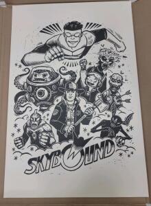 (Unframed)Skybound Fine Art Poster/Print By Peter Santa-Maria- LIMITED EDITION #3140/4000