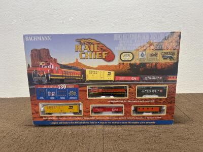 (1) Bachmann Rail Chief Train Set