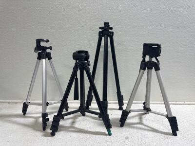 (4) Camera Tripods