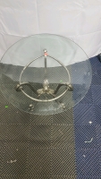 End Table With Glass - 3