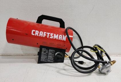 (1) Craftsman Portable Forced Air Propane Heater