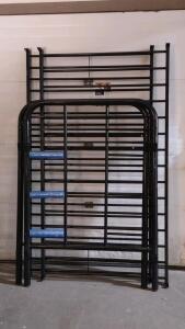 (Black) Metal Bunk Bed Frame