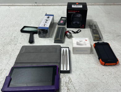Misc Lot! Assorted Items Including: (1) 7" RCA Tablet, Mini Portable Pump Vacuum, & More!