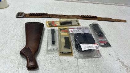 Mossberg pump action shotgun and Pro Mag & More