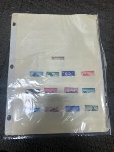 (1) WWII German Hero Day Stamp Set