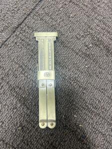 (1) Replica brass Scales pantographic paratrooper knife