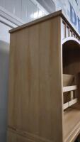 3'8"x 2'x 7' Wooden Thomasville Marble Entertainment Center - 9