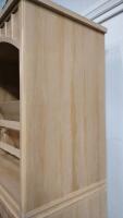 3'8"x 2'x 7' Wooden Thomasville Marble Entertainment Center - 11