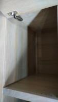 3'8"x 2'x 7' Wooden Thomasville Marble Entertainment Center - 19