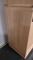 3'8"x 2'x 7' Wooden Thomasville Marble Entertainment Center - 27