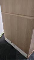 3'8"x 2'x 7' Wooden Thomasville Marble Entertainment Center - 29