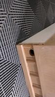 3'8"x 2'x 7' Wooden Thomasville Marble Entertainment Center - 31