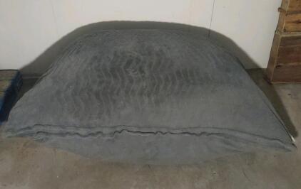 5&frac12;'x 4' (Gray) Giant Pillow Bed for Human-Fluffy