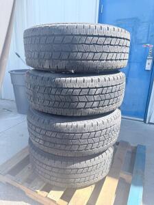 (4) Back Country Touring H/T LT285/70R17 Tires