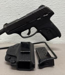 Ruger EC9s 9mm Luger Pistol, Matte Black