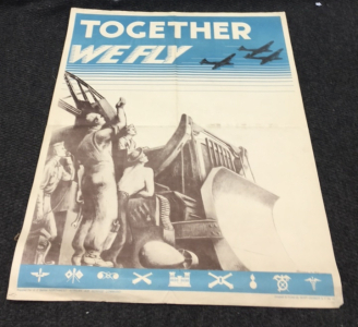 'Together We Fly' WWII Poster