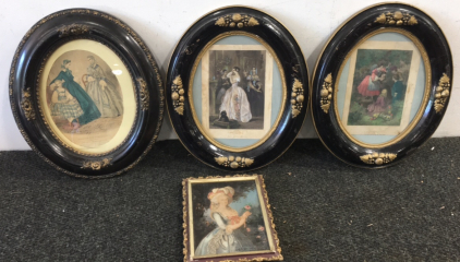 (4) Vintage Paintings