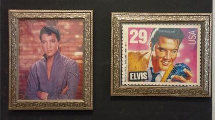 (2) Elvis Presley Framed Portraits // 20" X 24"
